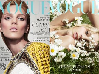 Anja na dwóch okładkach "Vogue'a"! (FOTO)