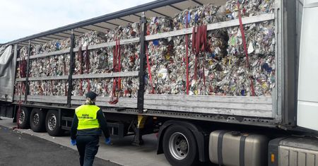 KAS zatrzymała 19 ton nielegalnych odpadów na polsko-niemieckiej granicy