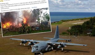 Filipiny. Katastrofa wojskowego samolotu. Na pokładzie były 92 osoby
