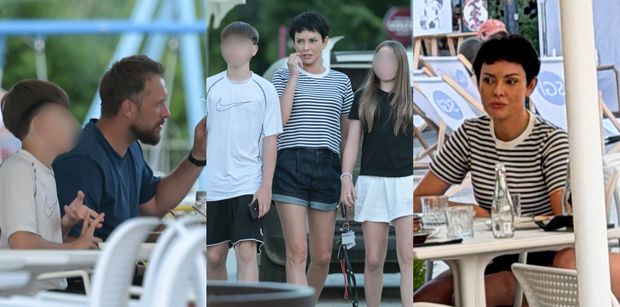 Zakochana Dorota Gardias spędza rodzinne popołudnie z 13 lat młodszym partnerem i dziećmi (ZDJĘCIA)
