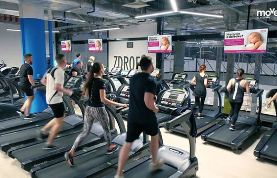 Move TV wygrywa przetarg Warszawy na kampanie reklamowe w klubach fitness