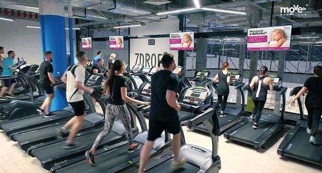 Move TV wygrywa przetarg Warszawy na kampanie reklamowe w klubach fitness