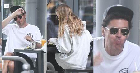 Zaobrączkowany Kuba Wojewódzki pałaszuje lunch w towarzystwie ukochanej Żanety (ZDJĘCIA)