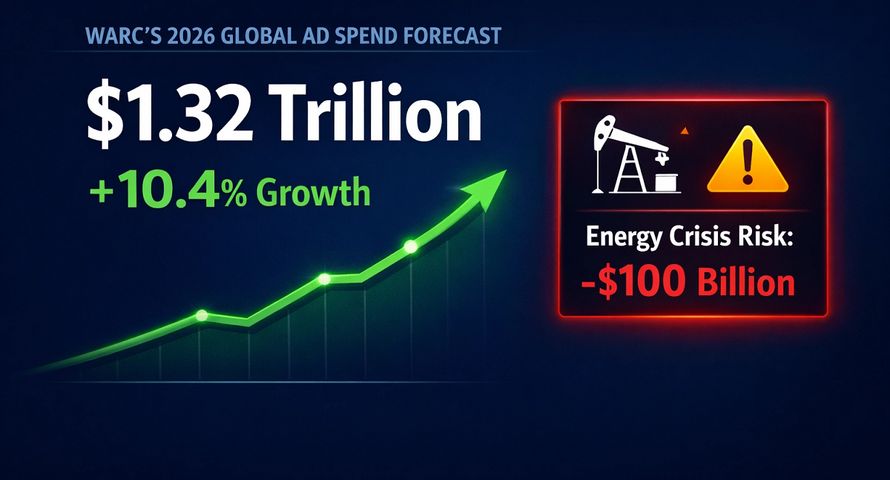 WARC: kryzys energetyczny może zredukować reklamy o 100 mld dol.