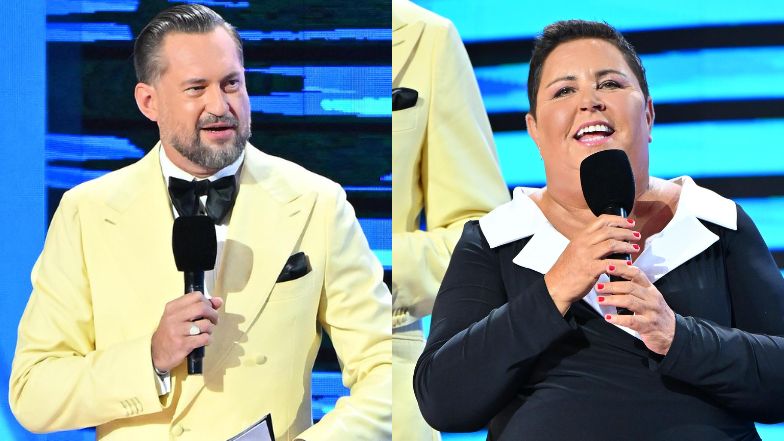Marcin Prokop i Dorota Wellman rozbawili publiczność w Sopocie