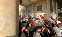 Atak na Pałac Republikański w Bagdadzie. Największy kryzys polityczny od lat