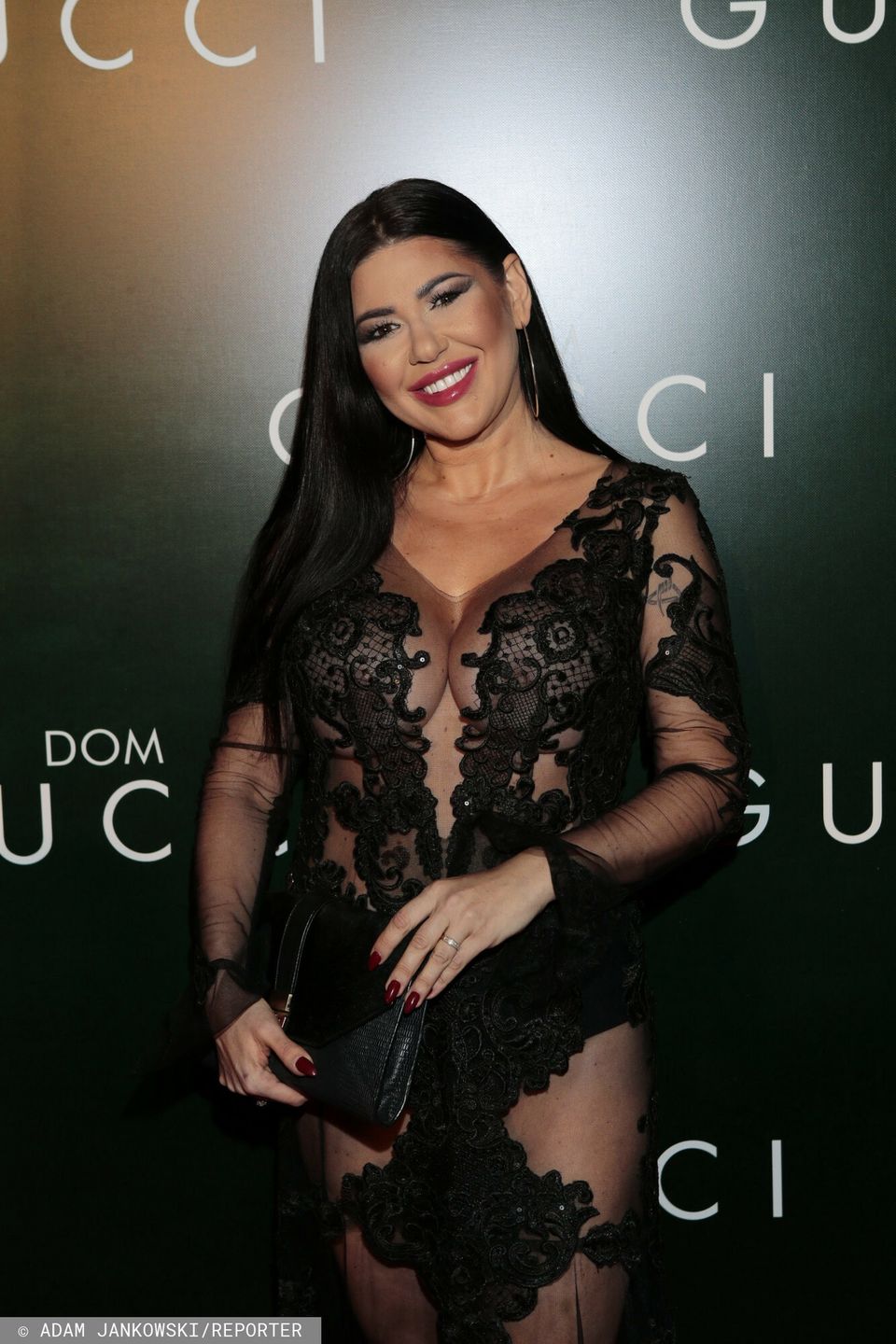 Iwona Węgrowska na premierze "House of Gucci"