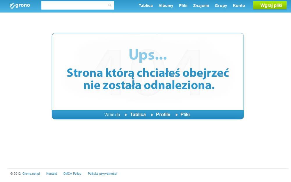 Co się stało z Grono.net? Nowy adres i hosting plików zamiast społeczności 2