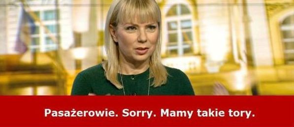 "Sorry, taki mamy klimat". Bieńkowska i zamarznięte pociągi w memach 11