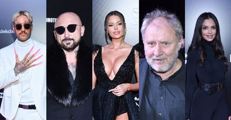 Patryk Vega dręczy kina NOWYM PITBULLEM! Tak wyglądała premiera "Pitbull 2021": Stifler z tipsami, Gradek z biustem... (ZDJĘCIA)