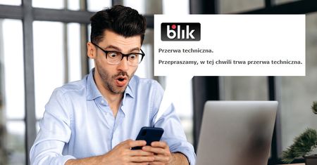 Właśnie kupowałem sobie dysk SSD i… BLIK nie działa. Awaria w całym kraju