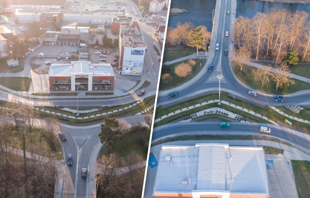 Żagnań: Lubicie "Czterech pancernych i psa"? Najdziwniejsze rondo w Polsce nosi ich imię