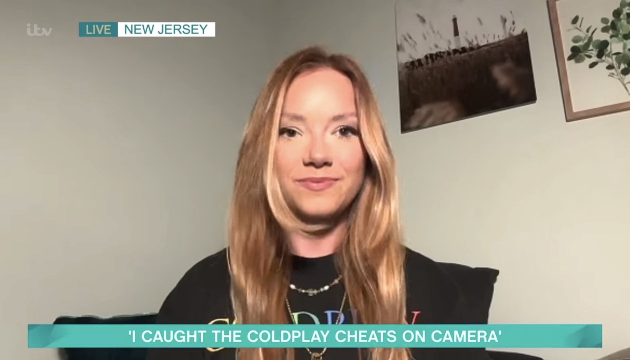 Grace Springer podczas rozmowy