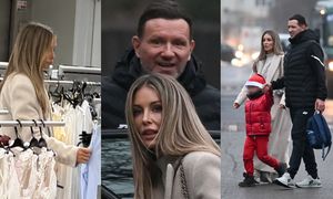 Przedświąteczna gorączka u Małgorzaty Rozenek i Radosława Majdana: buszowanie po sklepach, parkowanie na zakazie (ZDJĘCIA)