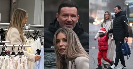 Przedświąteczna gorączka u Małgorzaty Rozenek i Radosława Majdana: buszowanie po sklepach, parkowanie na zakazie (ZDJĘCIA)