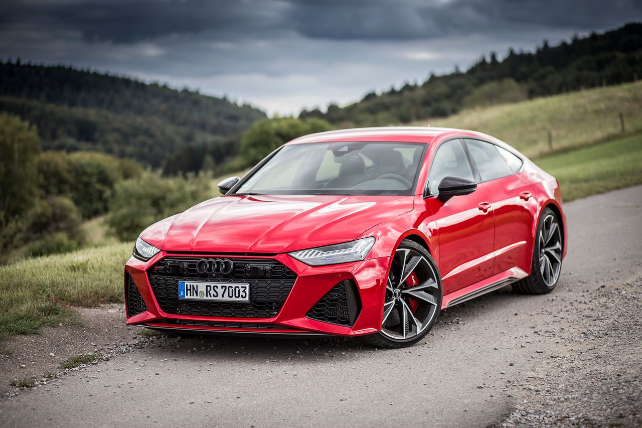 Audi RS 7 (2020) (fot. Mateusz Żuchowski)