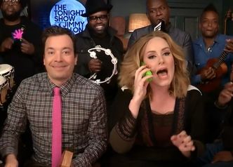 Adele, Jimmy Fallon i The Roots śpiewają "Hello"!