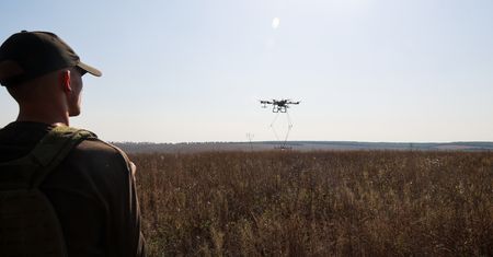 Drony złapane w sieć. Były rosyjskie, będą ukraińskie