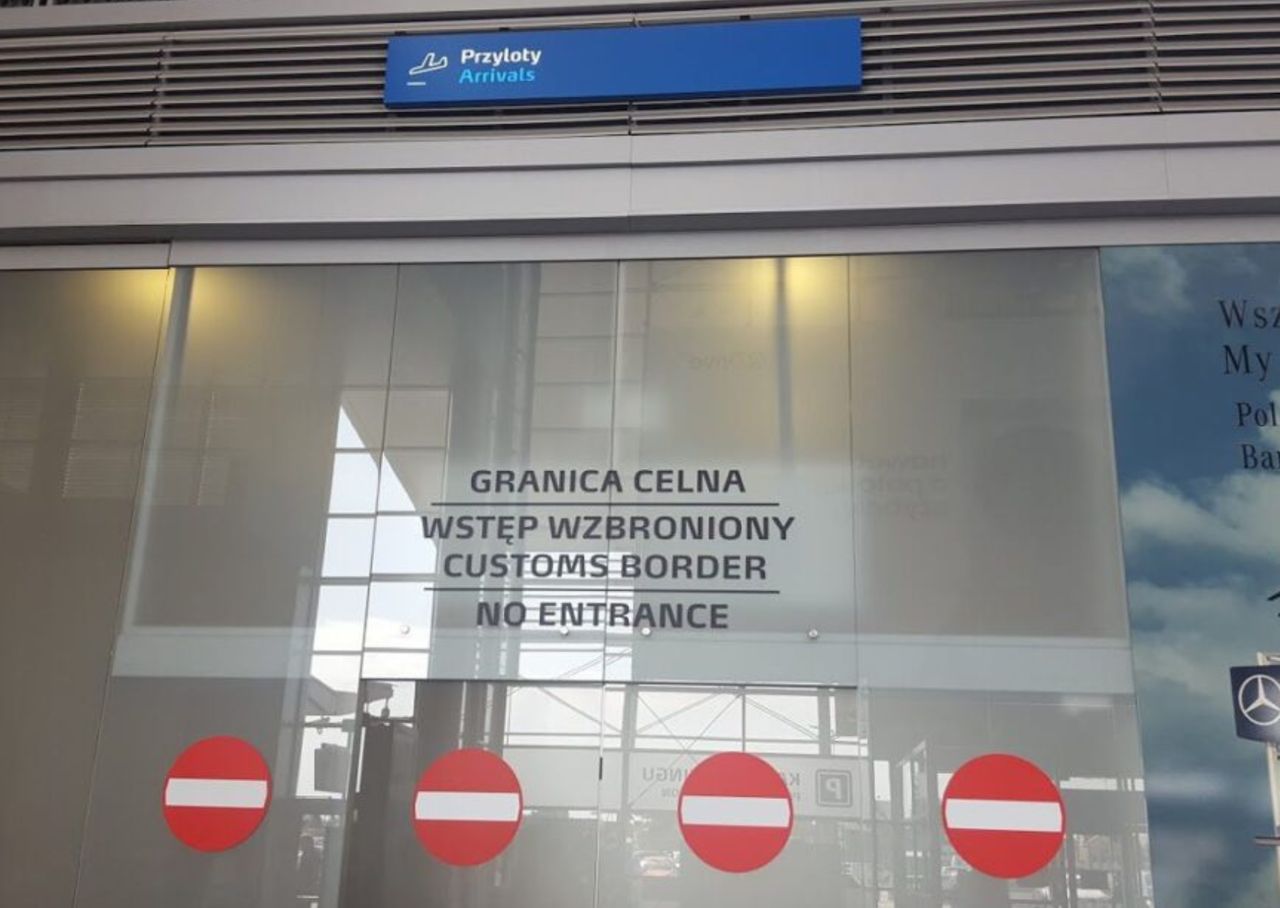 Tak wyglądało lądowanie Rosjan. Mamy oświadczenie poznańskiego lotniska