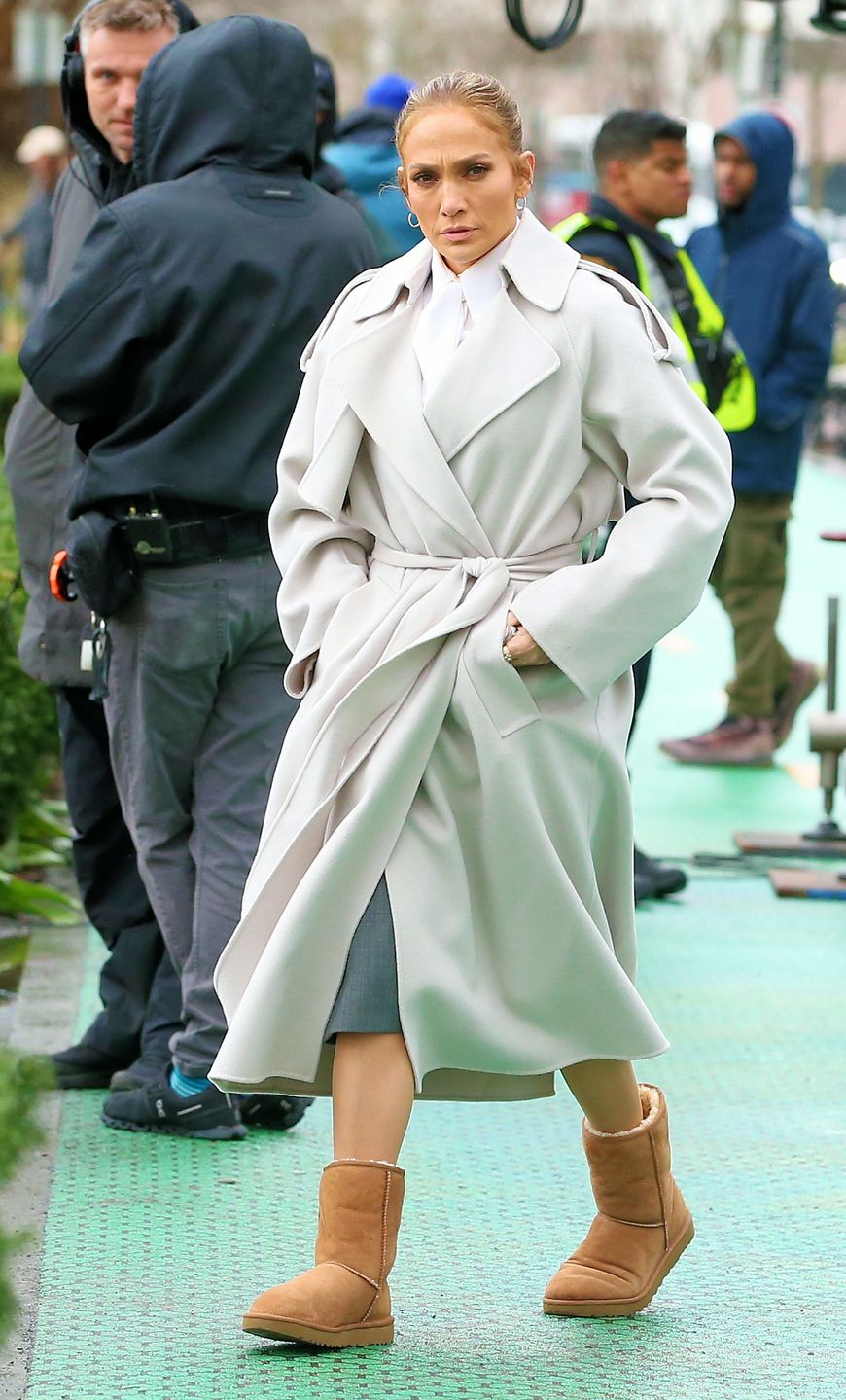 Jennifer Lopez na planie nowego filmu