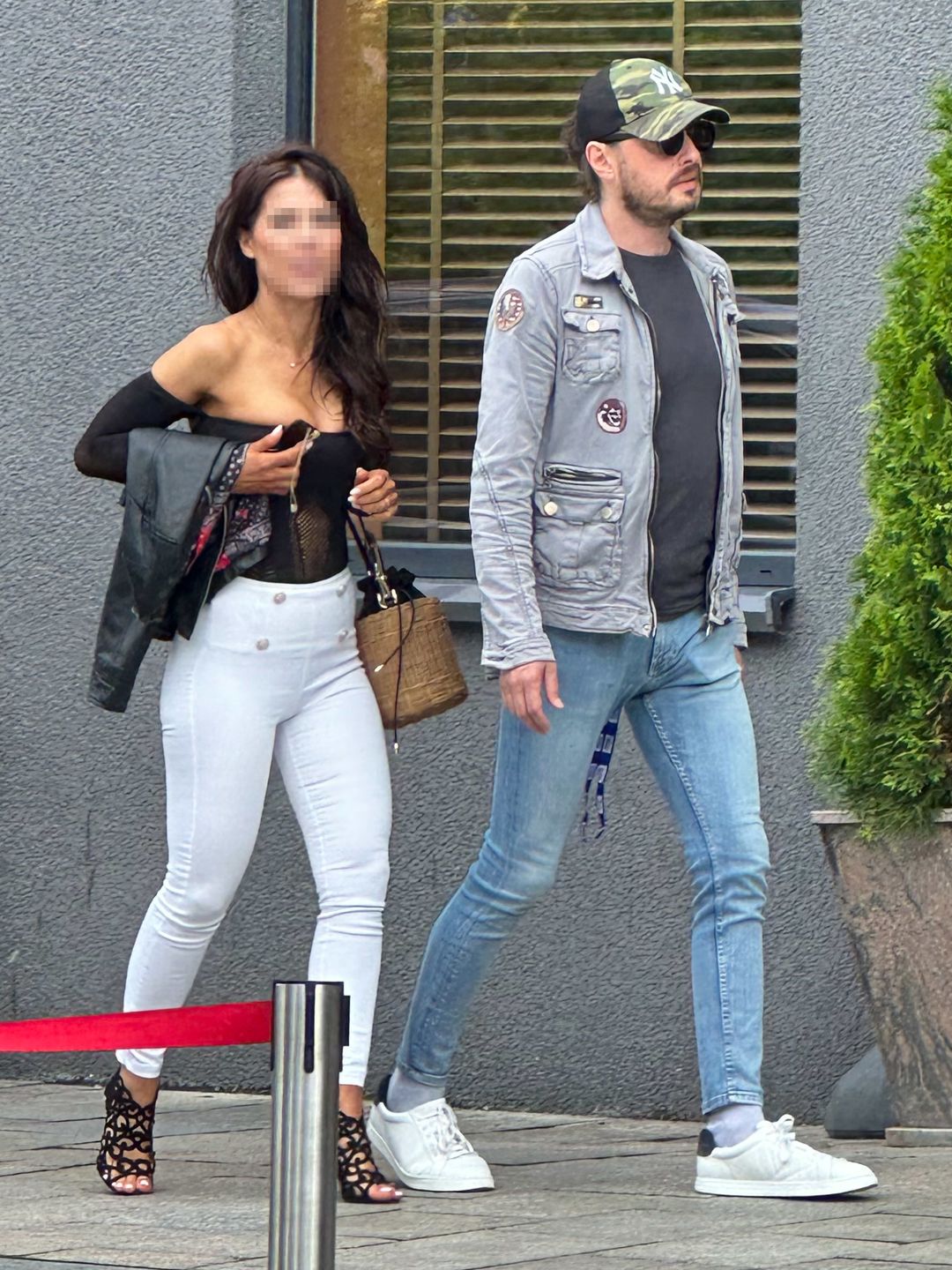 Piotr Cugowski z partnerką