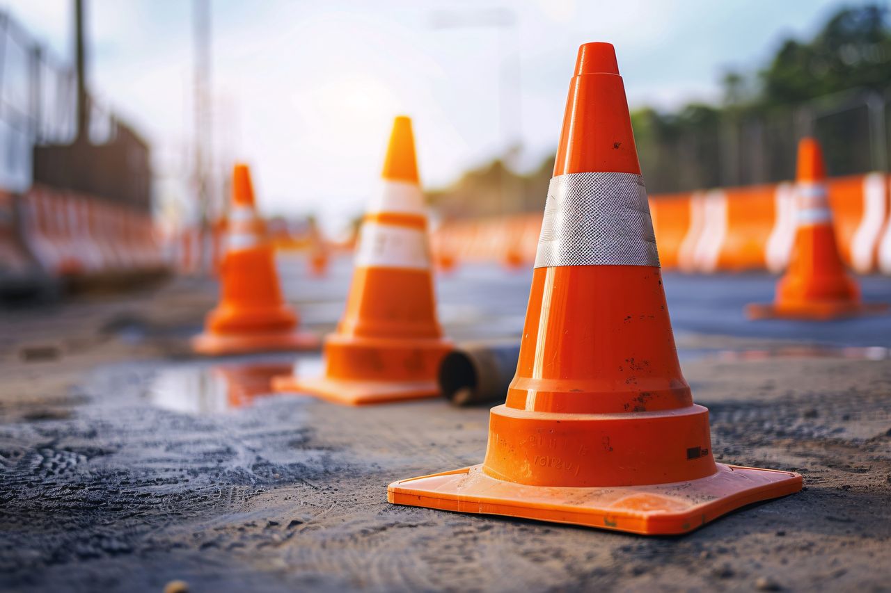 Bełchatów: Powstaje droga przy Sądzie Rejonowym