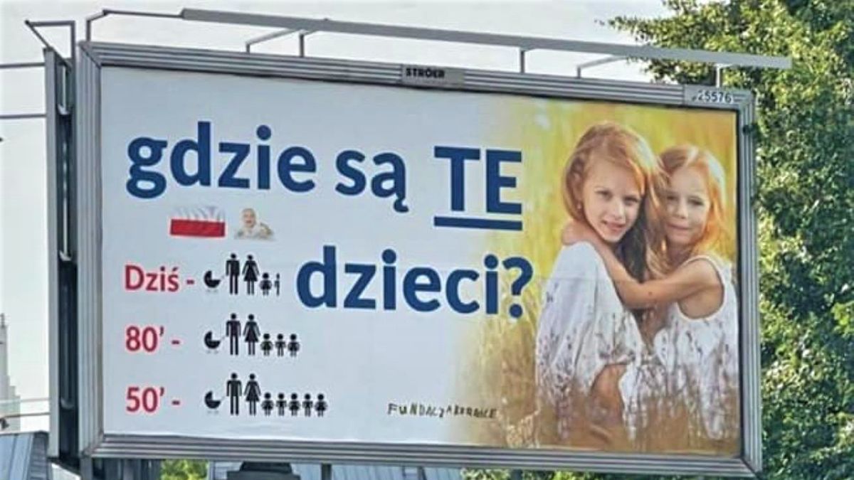 Wiadomo, ile kosztowała kampania billboardowa fundacji z Kornic