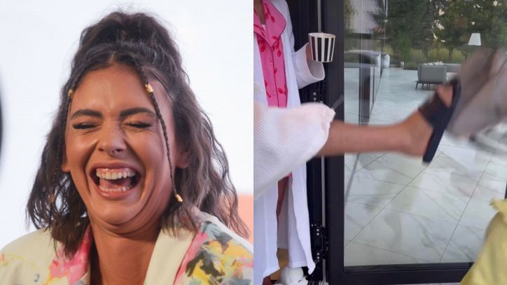 Klaudia Halejcio zamieściła "zabawny" filmik, w którym KOPIE DZIECKO