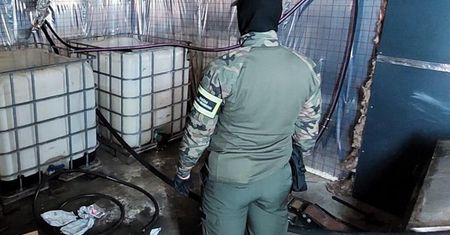 Bimbrownia na Podlasiu zlikwidowana. Kompletna linia produkcyjna