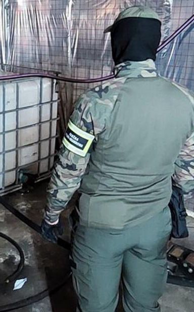 Bimbrownia na Podlasiu zlikwidowana. Kompletna linia produkcyjna