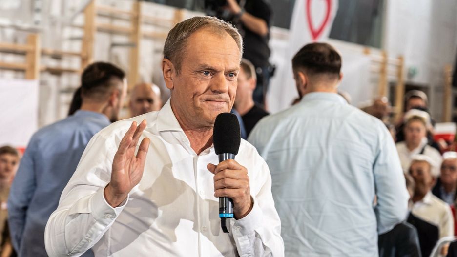 Donald Tusk we Wrocławiu