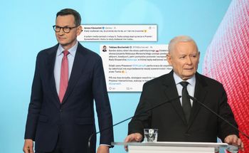 "Nie zrozumiał". W PiS iskrzy po wspólnej konferencji