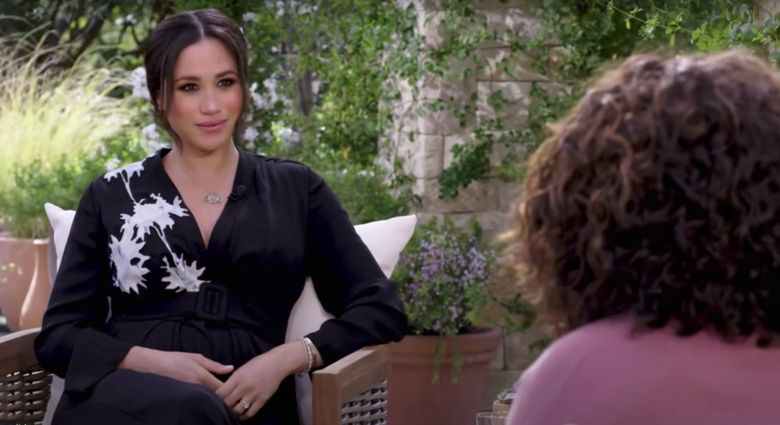 Meghan Markle u Oprah Winfrey (CMS/YouTube)