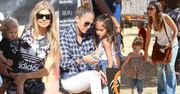 Lopez, Alba i Fergie z dziećmi wybierają dynie (ZDJĘCIA)