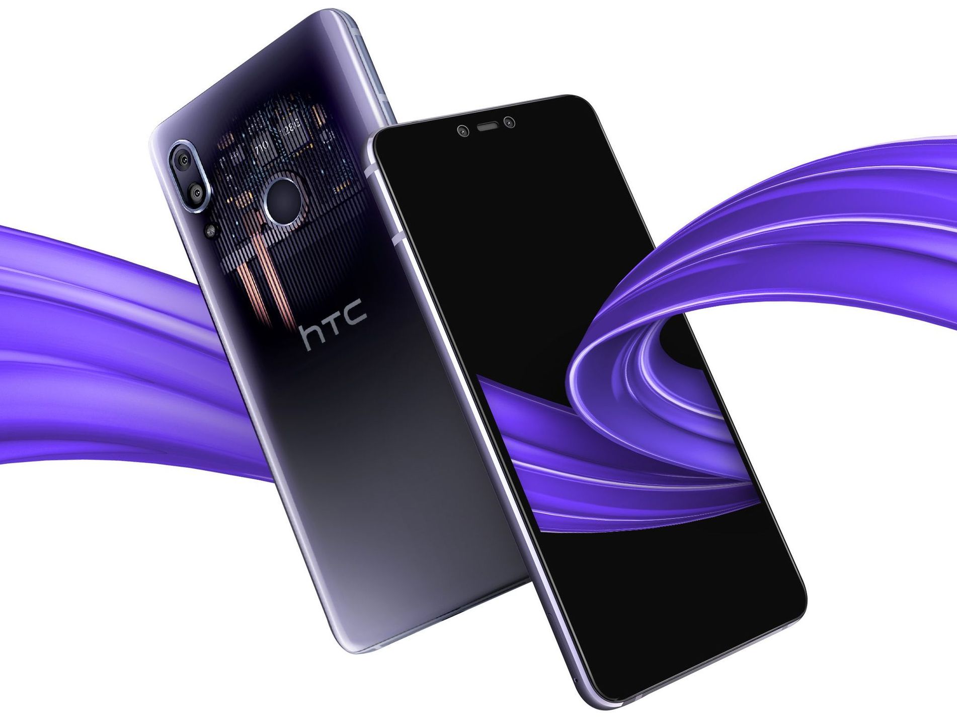 HTC U19e i Desire 19+ oficjalnie. Ten pierwszy ma dwa podwójne aparaty i półprzezroczysty tył 2