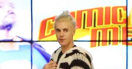 Justin Bieber z kucykiem! Pasuje mu?