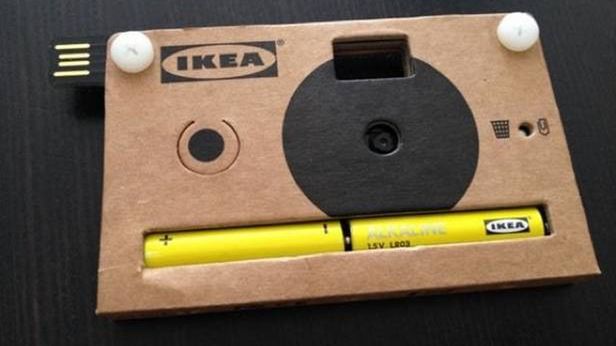Aparat fotograficzny IKEA. Mały, prosty i z tektury 1