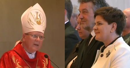 Biskup do Beaty Szydło: "Otrzymaliśmy panią jako dar od Boga"