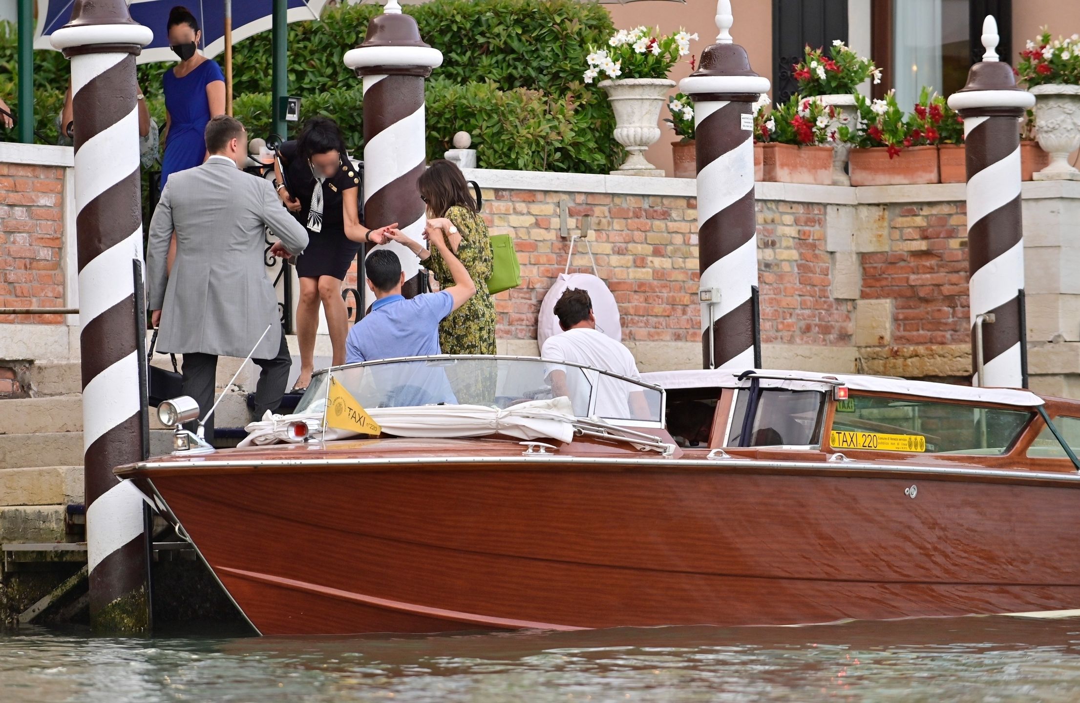Victoria i David Beckhamowie w Wenecji