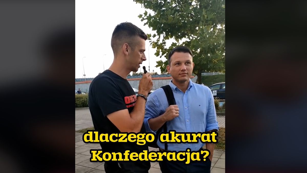 Mentzen złapany przez Tik Tokera. Nie potrafił odpowiedzieć na proste pytanie