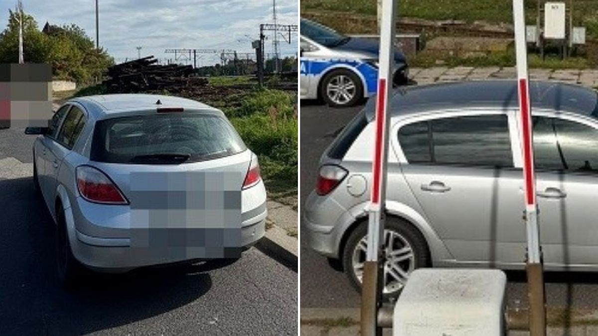 Doniesienia z Legnicy. 31-latka tak zaparkowała auto.