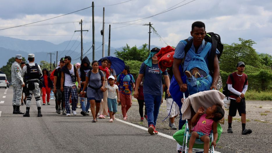 Karawana migrantów w Meksyku. Zmierzają w stronę USA
