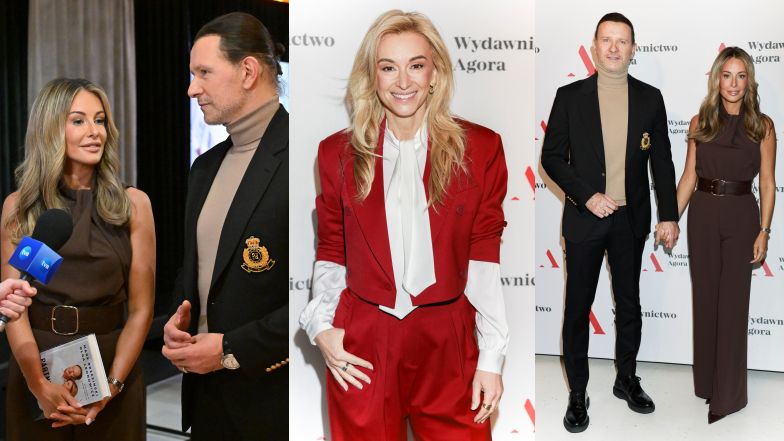 Małgorzata Rozenek na prapremierze książki