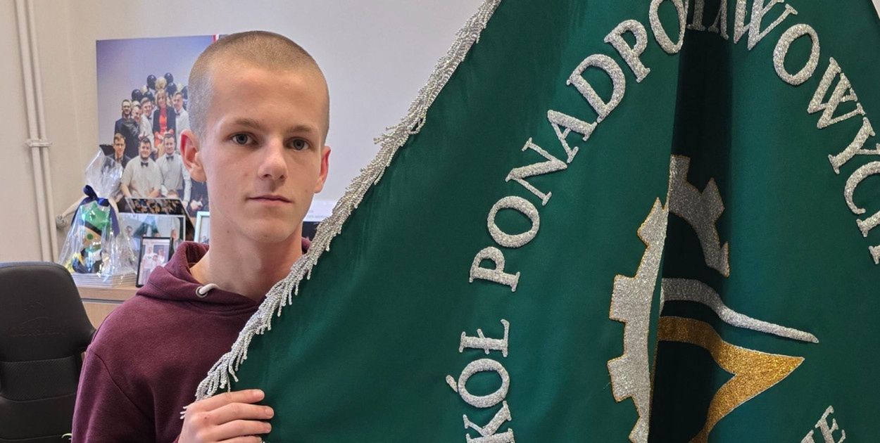 Bytów: Uczeń ZSP uratował życie mężczyźnie