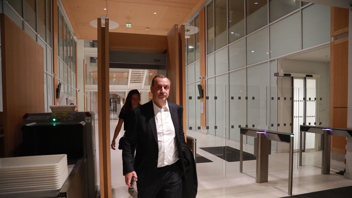PARIS, FRANCE - AUGUST 28: Pavel Durov, the founder and CEO of the encrypted messaging app Telegram, leaves the Tribunal de Paris (Judicial Court of Paris) in Paris, France on August 28, 2024. (Photo by Mohamad Salaheldin Abdelg Alsayed/Anadolu via Getty Images)