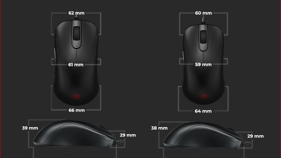 BenQ przedstawia nowe myszki dla graczy, fot. materiały prasowe.