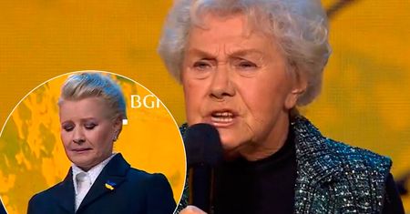 "Chwała Ukrainie". Podczas koncertu widzowie ocierali łzy. Lipowska bez ogródek powiedziała, co sądzi o Putinie