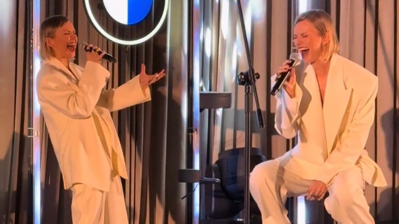 Kasia Stankiewicz dała prawdziwe show na koncercie w hotelu