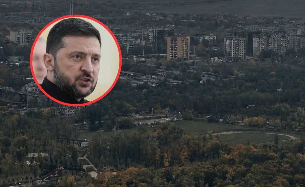 Zełenski szczerze o Pokrowsku: Rosjanie mają tam 170 tys. ludzi