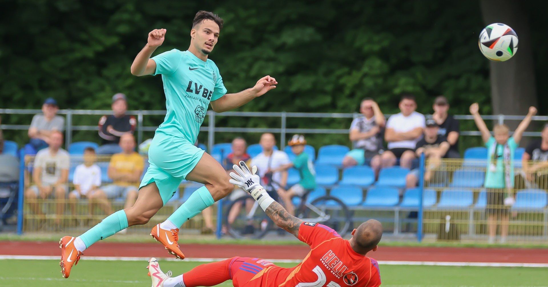 To zdjęcie z - najprawdopodobniej - ostatniego występu Assada Al-Hamlawiego w koszulce Śląska Wrocław, czyli piątkowego sparingu ze słowackim klubem FC Košice